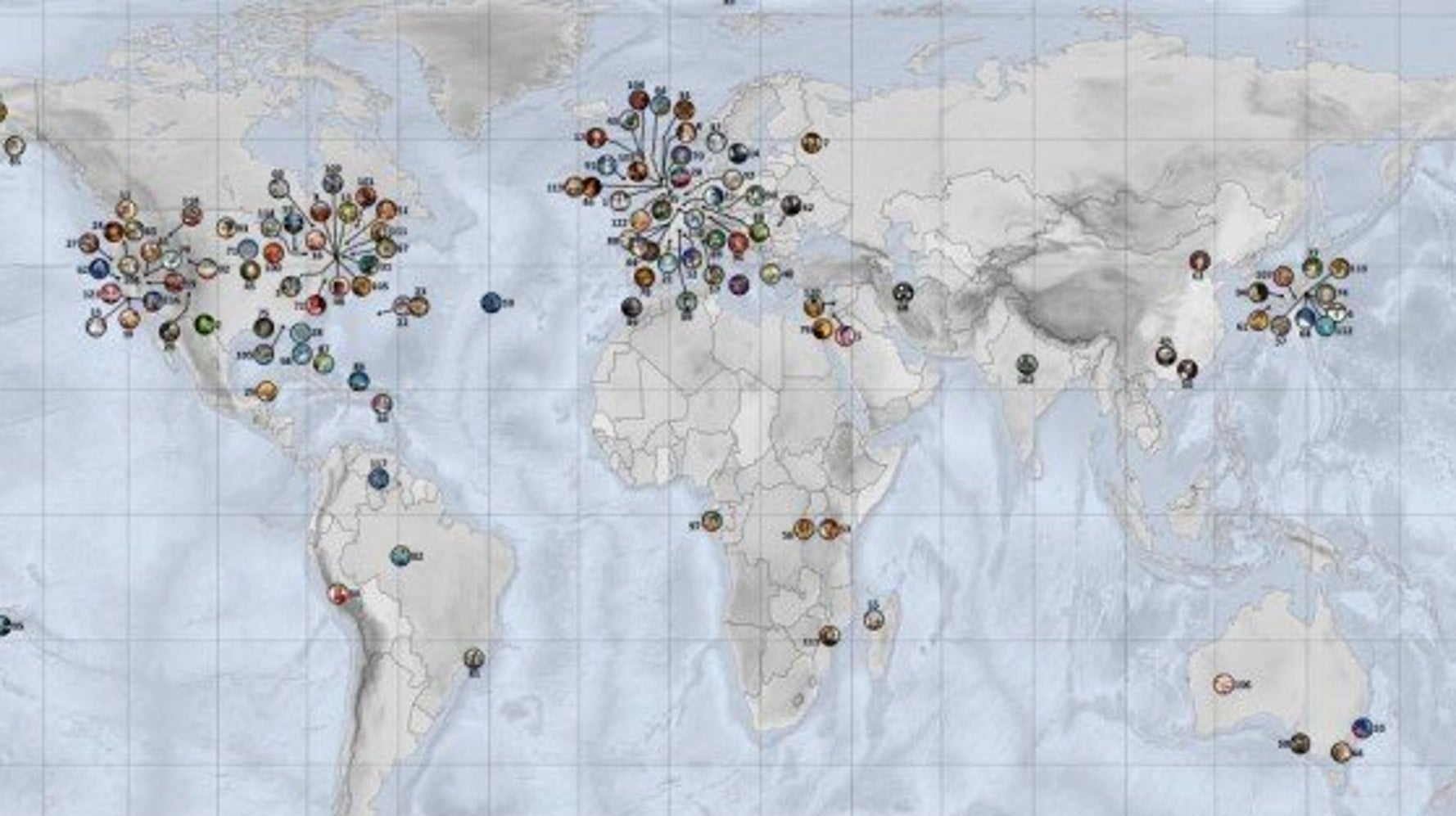 La Carte Du Monde Qui Recense Les Dessins Animes Huffpost Quebec Divertissement