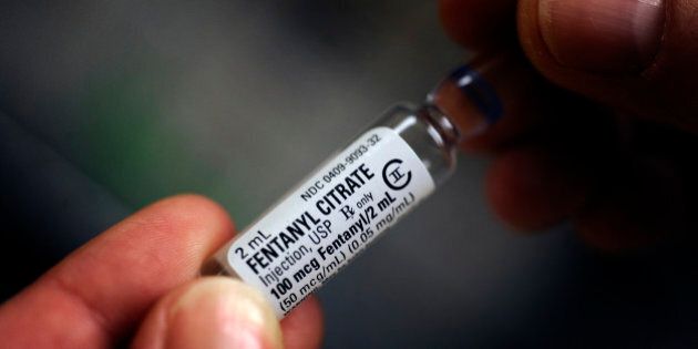 Fentanyl Citrate, a CLASS II Controlled Substance as classified by the Drug Enforcement Agency in the secure area of a local hospital Friday, July10, 2009. Joe Amon / The Denver Post (Photo By Joe Amon/The Denver Post via Getty Images)