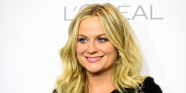 BEVERLY HILLS, CA - OCTOBER 20: Actress Amy Poehler arrives at ELLE's 21st Annual Women In Hollywood at Four Seasons Hotel Los Angeles at Beverly Hills on October 20, 2014 in Beverly Hills, California. (Photo by Frazer Harrison/Getty Images)