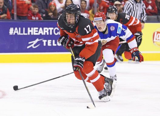 Match Canada vs Russie championnat mondial de hockey junior 