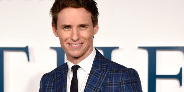 LONDON, ENGLAND - DECEMBER 09: Eddie Redmayne attends the UK Premiere of 'The Theory Of Everything' at Odeon Leicester Square on December 9, 2014 in London, England. (Photo by Karwai Tang/WireImage)