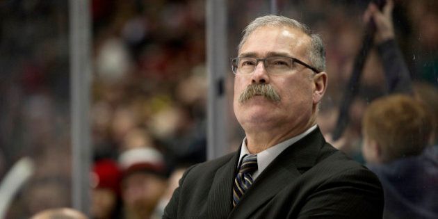 ST PAUL, MN - JANUARY 14: Paul MacLean of the Ottawa Senators looks on during the game against the Minnesota Wild on January 14, 2014 at Xcel Energy Center in St Paul, Minnesota. The Senators defeated the Wild 3-0. (Photo by Hannah Foslien/Getty Images)