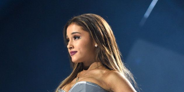GLASGOW, SCOTLAND - NOVEMBER 09: Ariana Grande performs at the MTV EMA's 2014 at The Hydro on November 9, 2014 in Glasgow, Scotland. (Photo by Kevin Mazur/WireImage)