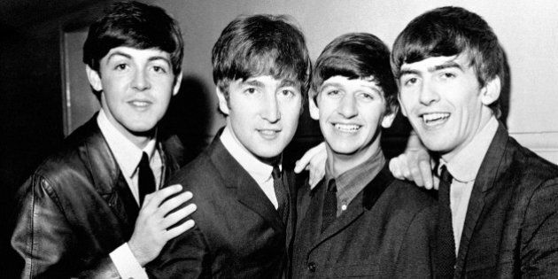 File photo dated 01/06/63 of The Beatles, (left to right), Paul McCartney, John Lennon, Ringo Starr and George Harrison as exactly 50 years ago tomorrow The Beatles stepped aboard a Pan Am Boeing 707 in London and within hours were descending to the tarmac at New York's JFK Airport, to be confronted by hysteria as 5,000 fans greeted them.