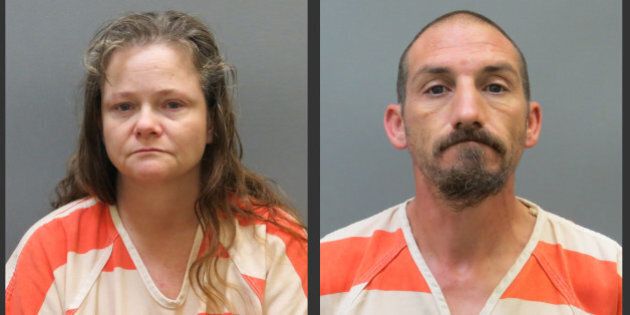 Kendra Tooley, left, and her boyfriend, Ricky Roy House Jr., are shown in undated photos provided by the Posey County, Ind. Jail. Ron Higgs, the man credited with rescuing a woman allegedly held captive for two months by Tooley, and House Jr., says he he visited his ex-wife, Tooley, and her boyfriend, Thursday, Sept. 4, and was dumbfounded when Tooley told him,