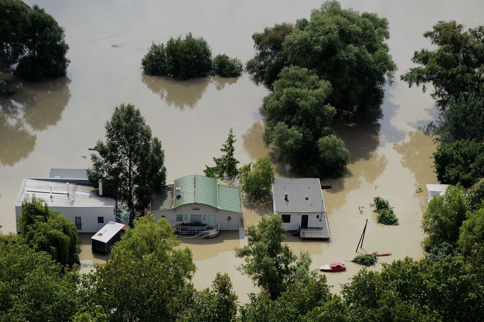 Inondations en Hongrie