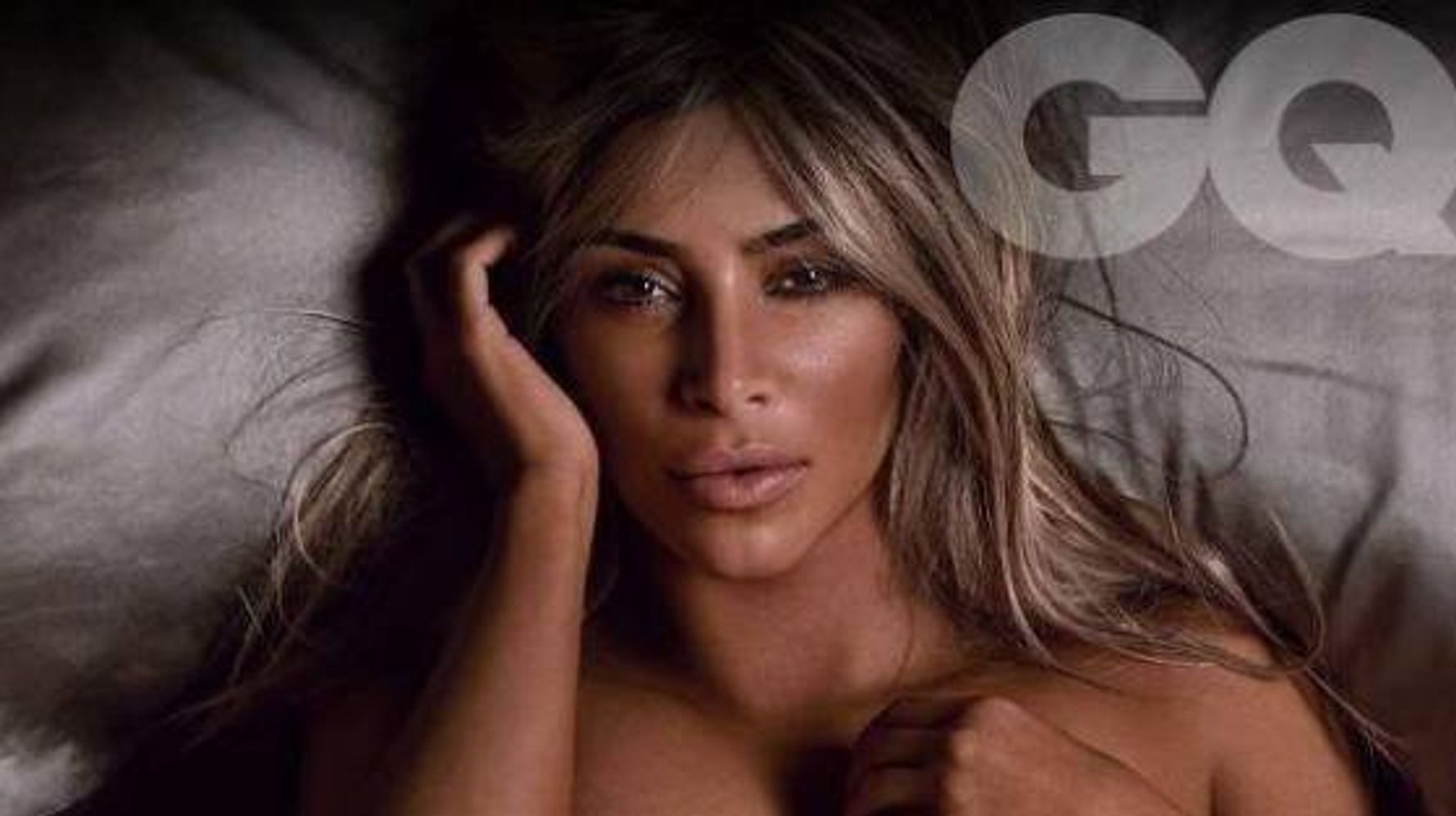 Kim Kardashian nue pour GQ (PHOTOS) | HuffPost Vivre