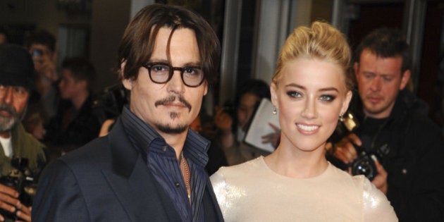 johnny depp and amber heard...