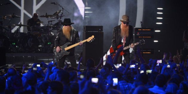 NASHVILLE, TN - JUNE 04: ZZ Top performs onstage at the 2014 CMT Music Awards at Bridgestone Arena on June 4, 2014 in Nashville, Tennessee. (Photo by Michael Loccisano/Getty Images for CMT)