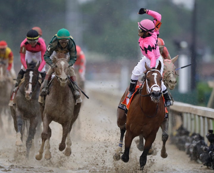 Country House, the second horse to cross the finish line, was declared winner of the Kentucky Derby.