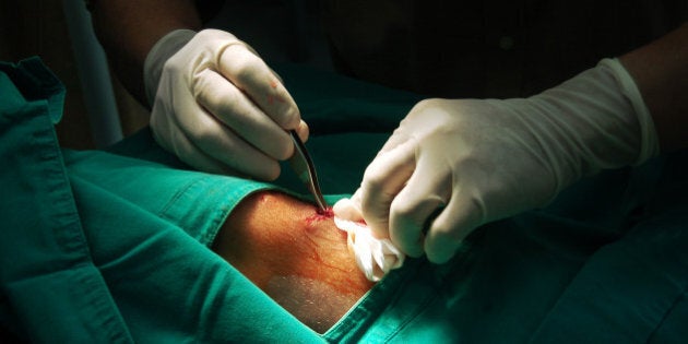 detailed close up of doctors...