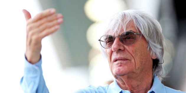 SINGAPORE - SEPTEMBER 19: F1 Supremo Bernie Ecclestone walks in the paddock during previews for the Singapore Formula One Grand Prix at Marina Bay Street Circuit on September 19, 2013 in Singapore, Singapore. (Photo by Mark Thompson/Getty Images)