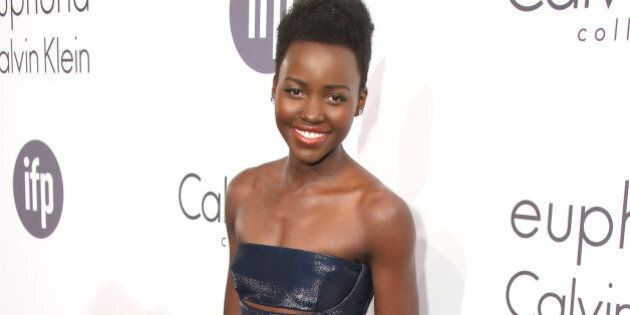 CANNES, FRANCE - MAY 15: Lupita Nyong'o attends the Calvin Klein Party at the 67th Annual Cannes Film Festival on May 15, 2014 in Cannes, France. (Photo by Mike Marsland/WireImage)