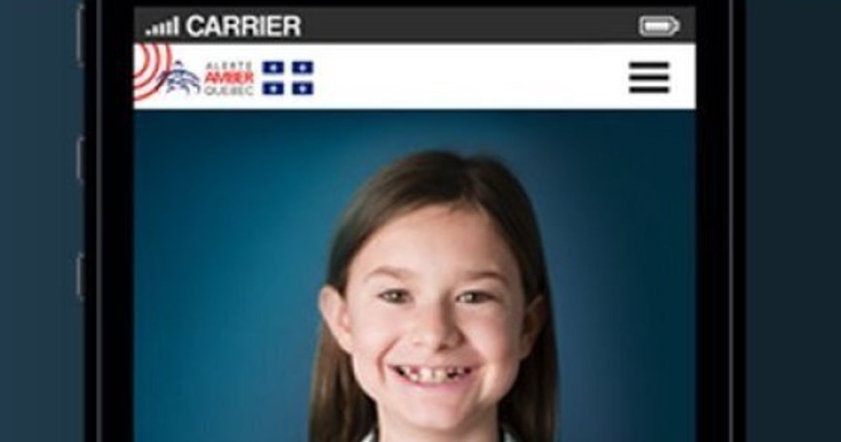 Alerte AMBER au Québec une application mobile est lancée sur iPhone et