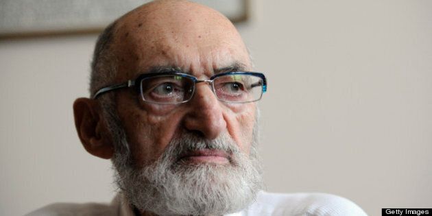July 02, 2008 - Dr. Henry Morgentaler speaks at a press conference this morning at his Toronto abortion clinic, after it was announced he will receive the Order of Canada. Toronto Star/Tony Bock (Photo by Tony Bock/Toronto Star via Getty Images)