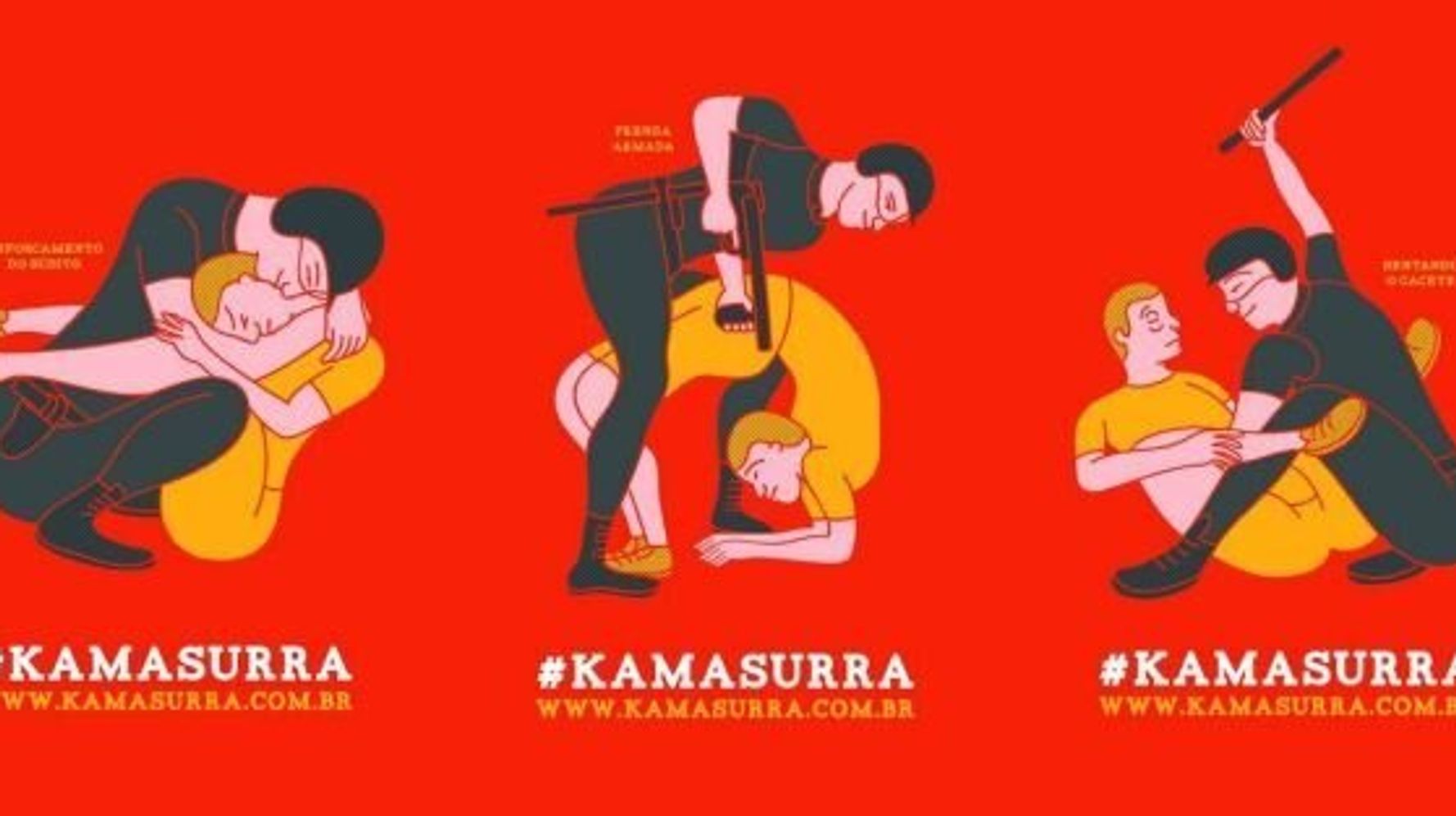 Le Kamasurra, une arme contre les violences policières au Brésil (PHOTOS) |  HuffPost Nouvelles