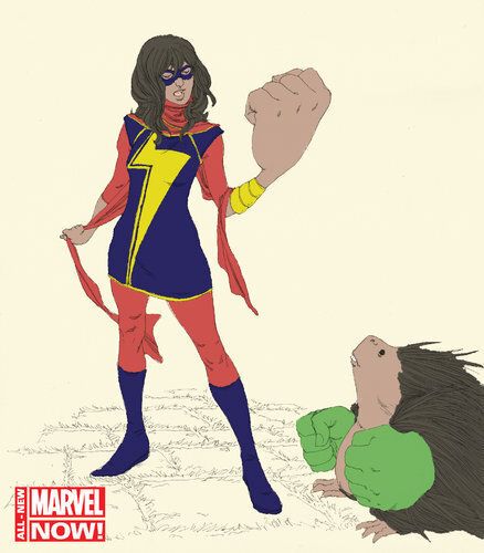 Kamala Khan, alias Ms. Marvel