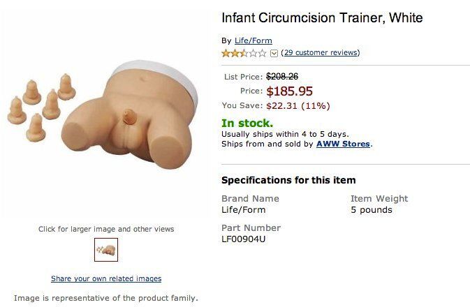 Infant Circumcision Trainer