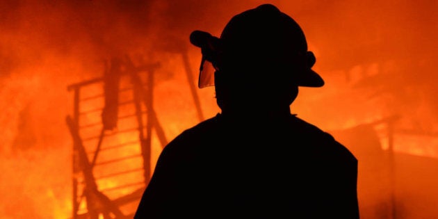 Vidéo de l'incendie à