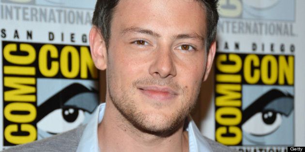 SAN DIEGO, CA - JULY 14: Cory Monteith attends the 'GLEE' Press Room during Comic-Con International 2012 held at the Hilton San Diego Bayfront Hotel on July 14, 2012 in San Diego, California. (Photo by Frazer Harrison/Getty Images)
