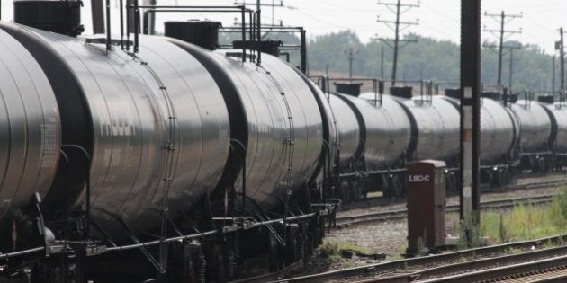 Empty railroad tank cars snake their way into a storage yard in Newark, Delaware, July 28, 2013 The cars will return to North Dakota's Bakken region to be loaded with crude oil for another trip to the refinery at Delaware City, Delaware. With a shortage of new pipeline capacity, oil producers have been using rail as an alternative, and in some cases it's the preferred mode. (Curtis Tate/MCT via Getty Images)