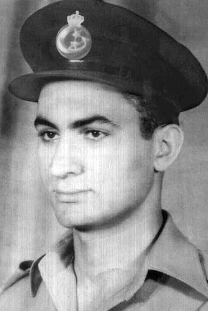 Lieutenant dans l'armée de l'air en 1952