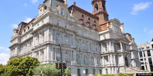 montreal old city hall after...