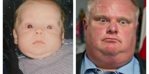 #RobFordBaby: Jimmy Fallon veut des photos de VOTRE bébé avec la tête de Rob Ford