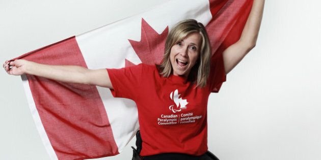 VANCOUVER, CANADA - MAY 13: Sonja Gaudet poses for a portrait during the Canadian Olympic Committee Portrait Shoot on May 13, 2013 in Vancouver, British Columbia, Canada. (Photo by Jonathan Ferrey/Getty Images)