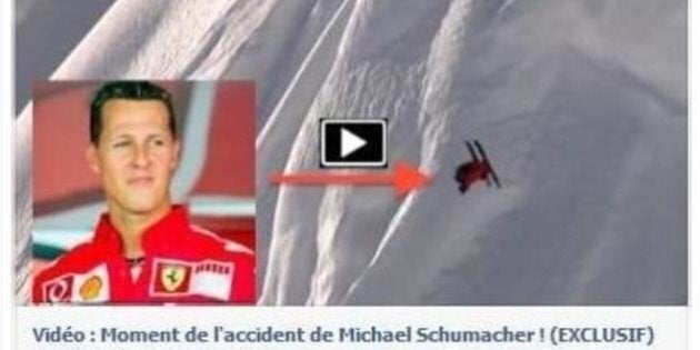 Michael Schumacher: une vidéo «exclusive» de l'accident dissimule en fait un
