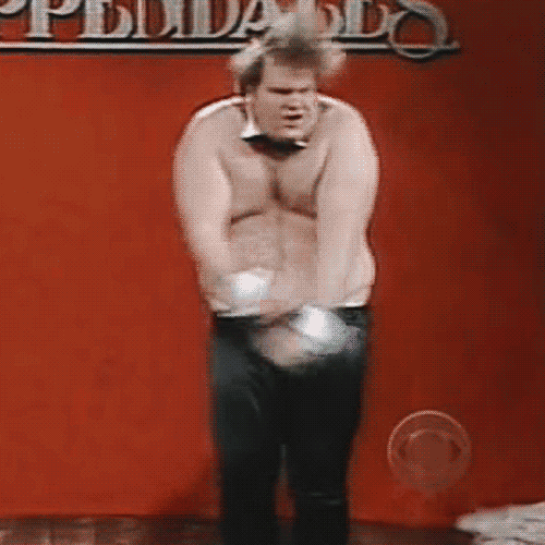 Chris Farley's Chippendale's Audition