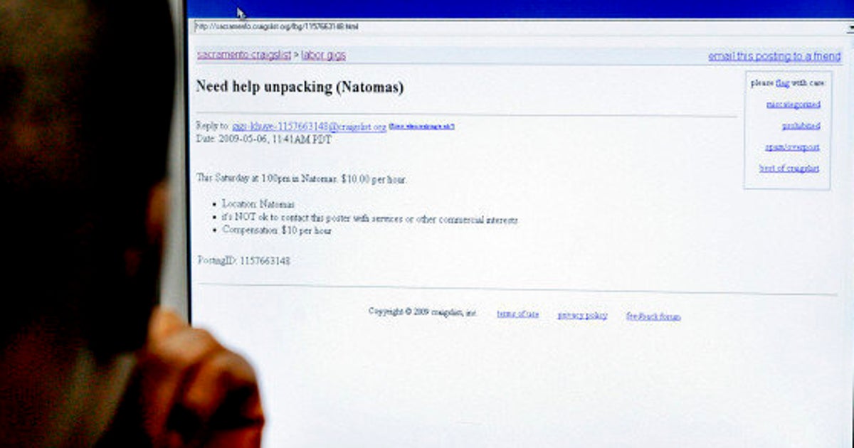 Ne travail craigslist pour la datation