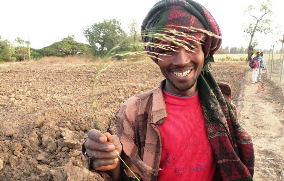 Un agriculteur éthiopien 