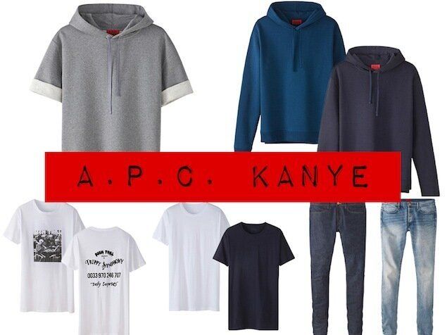 Collaboration de Kanye West avec A.P.C