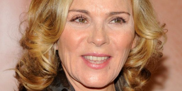 Actress Kim Cattrall attends the Tribeca Film Festival opening night premiere of