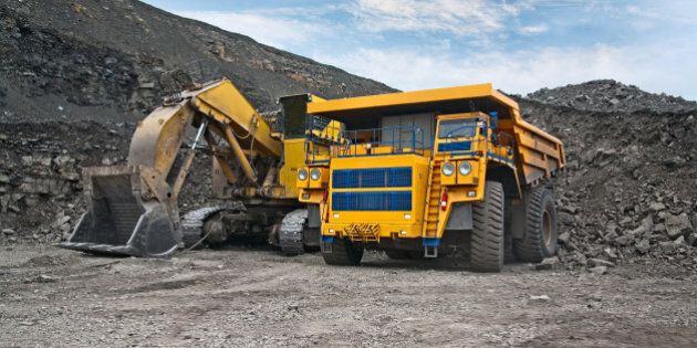 picture of a large mining...