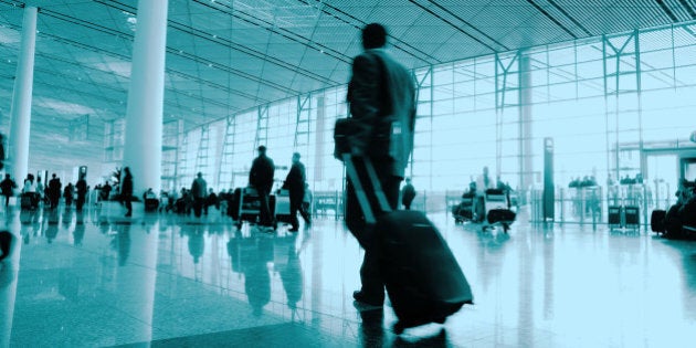 passenger in the airport