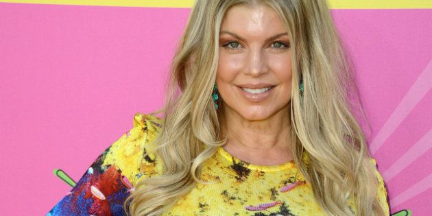 LOS ANGELES, CA - MARCH 23: Singer Fergie arrives at Nickelodeon's 26th Annual Kids' Choice Awards at USC Galen Center on March 23, 2013 in Los Angeles, California. (Photo by Frazer Harrison/Getty Images)