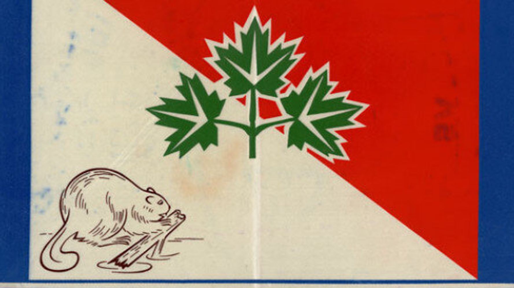 Drapeau proposé pour le Canada selectionné par le Canadian Art