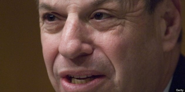 03/29/07--House Veterans' Affairs Chairman Bob Filner, D-Calif., during the joint hearing with Senate Veterans' Affairs on the legislative agenda of veterans organizations. (Photo by Scott J. Ferrell/Congressional Quarterly/Getty Images)