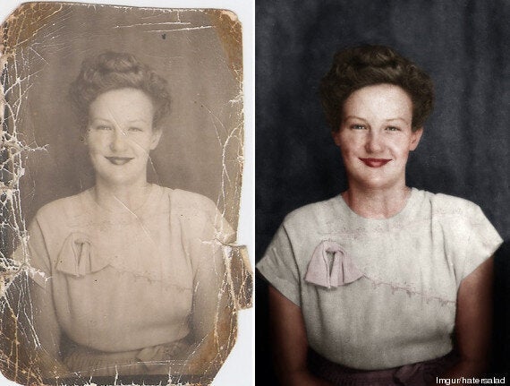 Avec Photoshop et Camstudio, un internaute retouche de vieilles photos en noir et blanc pour leur redonner...