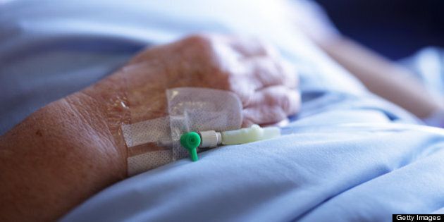 IV Catheter in Elderly Patient