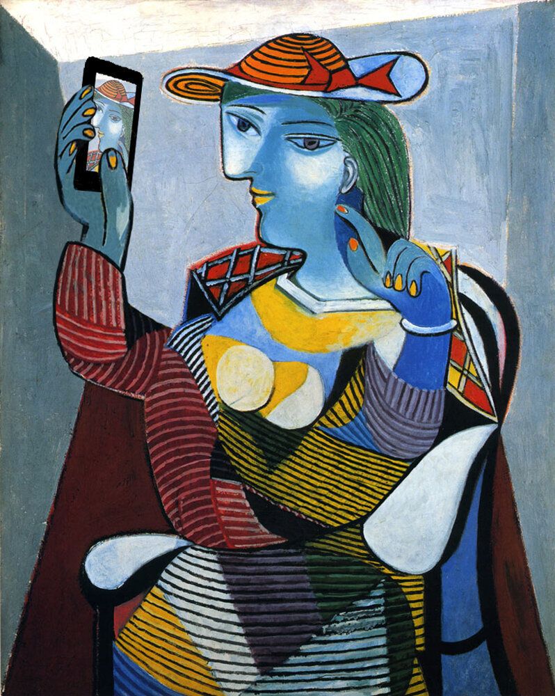 "Portrait de Marie-Thérèse Walter’, Pablo Picasso