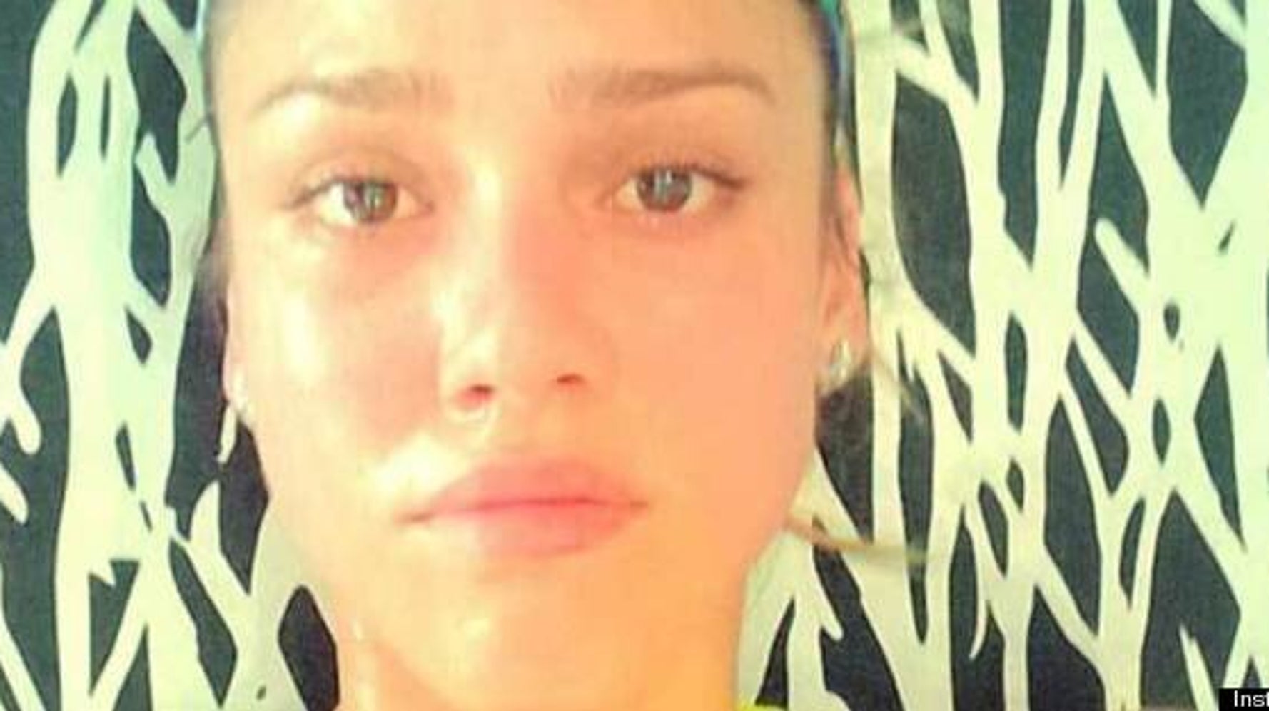Jessica Alba sur Instagram sans maquillage la star partage une photo d