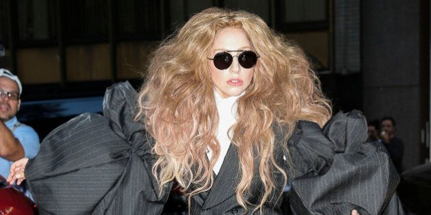 NEW YORK, NY - SEPTEMBER 06: Singer Lady Gaga is seen on September 6, 2013 in New York City. (Photo by Jackson Lee/Star Max/FilmMagic)