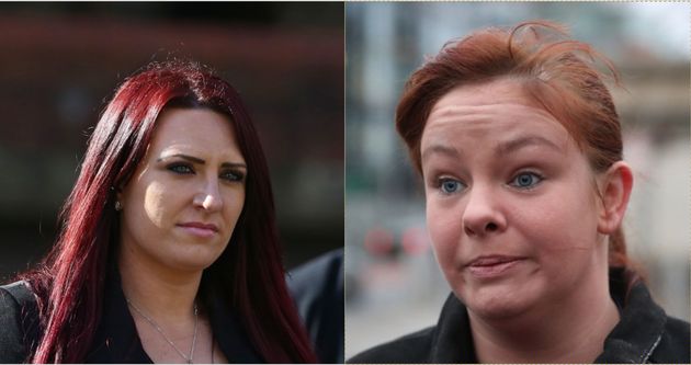 Jayda Fransen and Jolene Bunting.