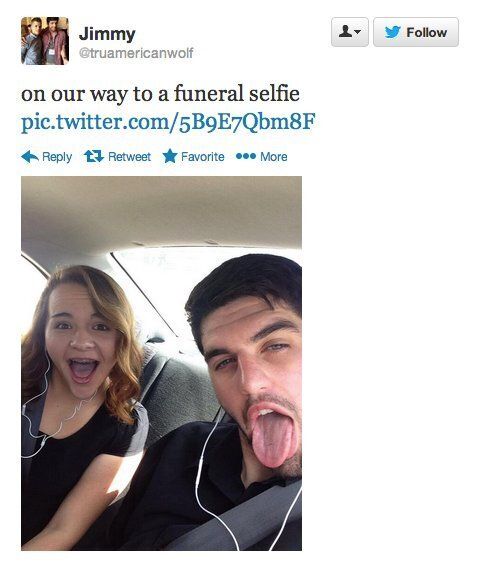 Selfies at Funerals