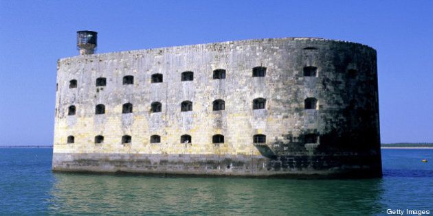 Historical Fort Boyard in Charente Maritime, France