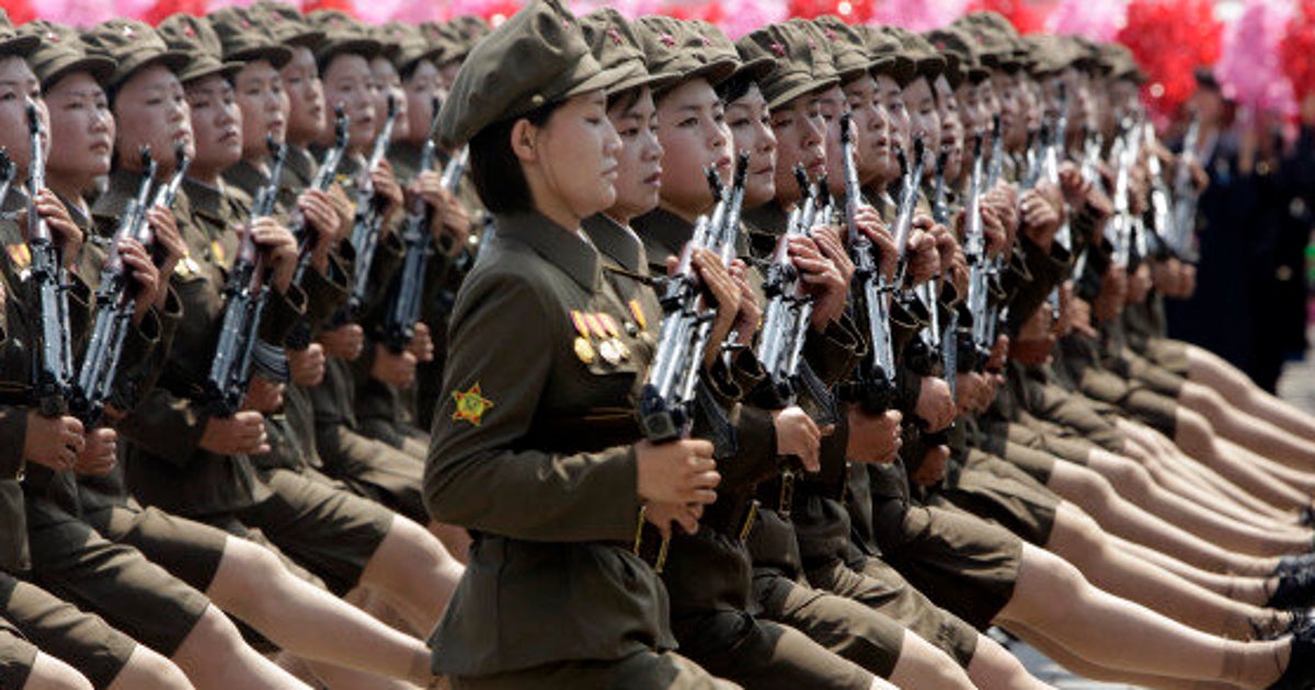 Corée du Nord Pyongyang expose sa puissance dans une parade militaire géante (PHOTOS Corée du Nord Pyongyang expose sa puissance dans une parade militaire géante (PHOTOS