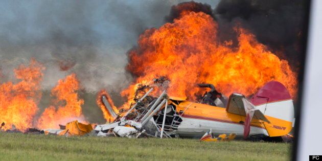 L'explosion d'un avion à un spectacle aérien fait deux morts dans l'Ohio